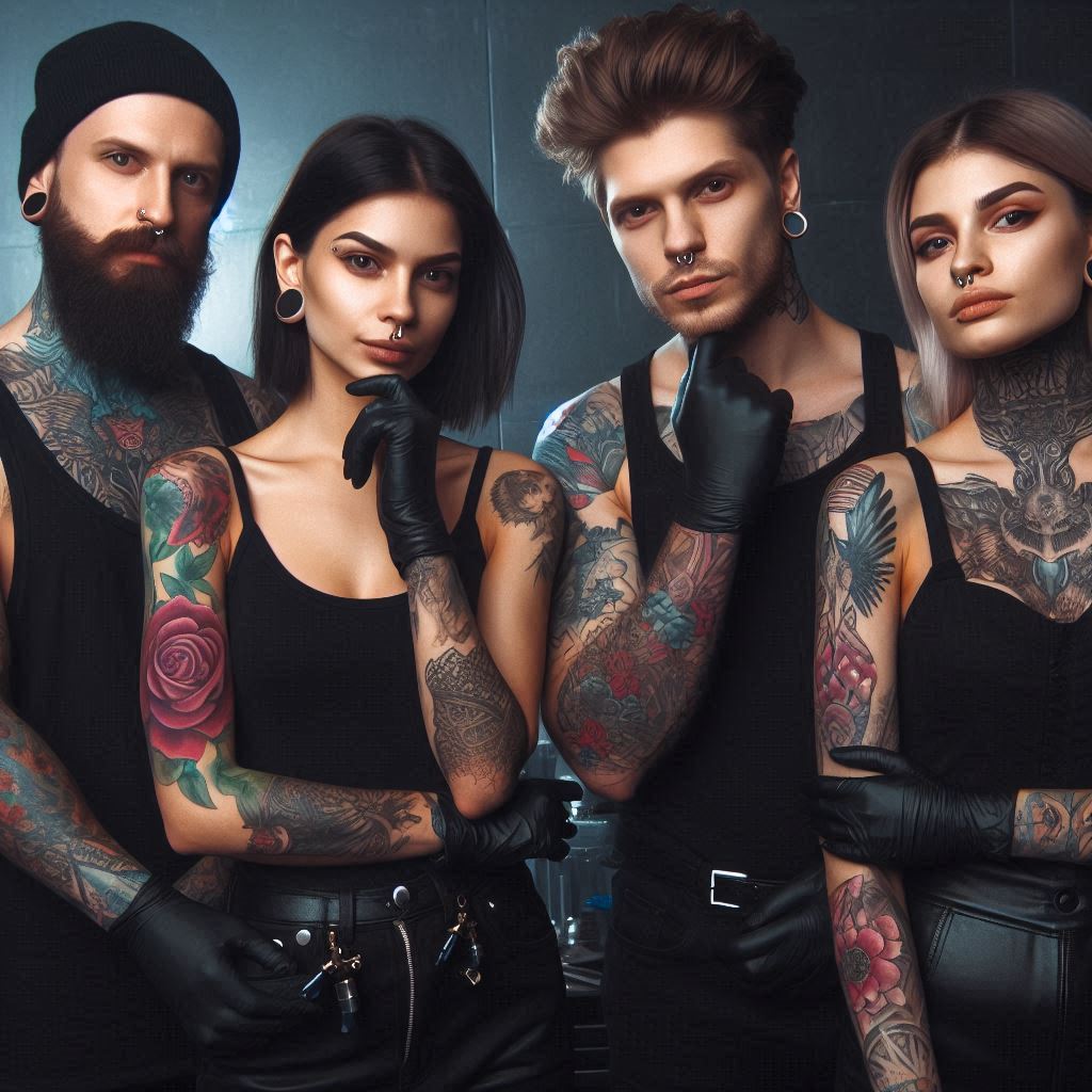 tattoo artist team